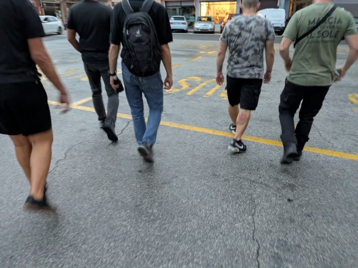 “Contro degrado e maranza”: Forza Nuova in strada a Muggia, presto un presidio pure a Trieste