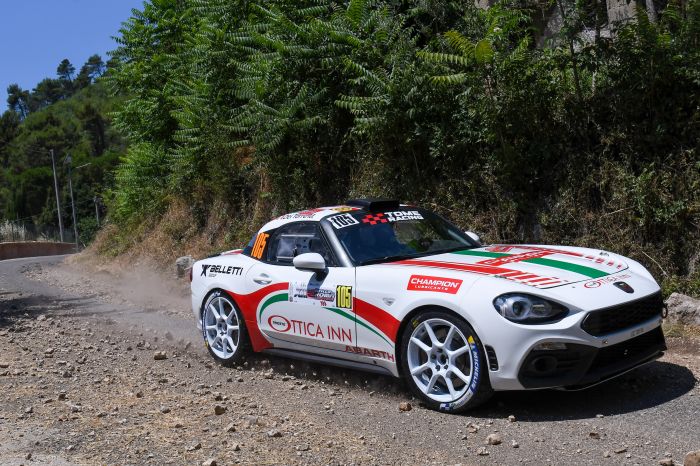 Rally di Roma Capitale: Belletti combatte e conquista il traguardo di Fiuggi