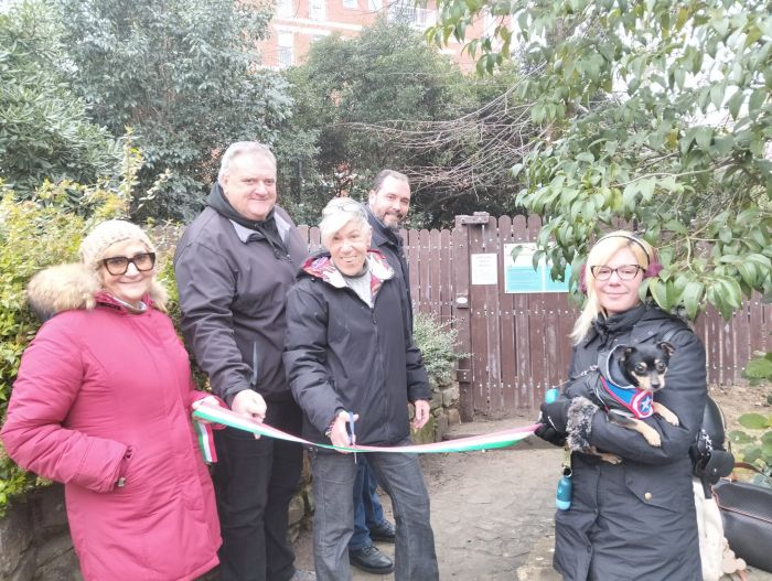 Inaugurato il primo sgambamento per cani nel centro di Muggia