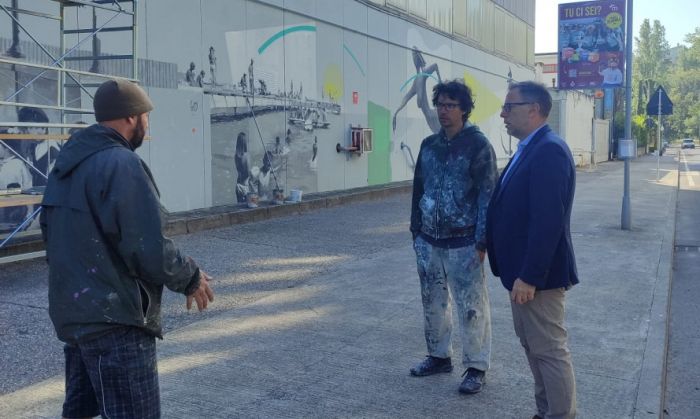 Lunedì 27 aprile l'inaugurazione murale sulla storia di Muggia