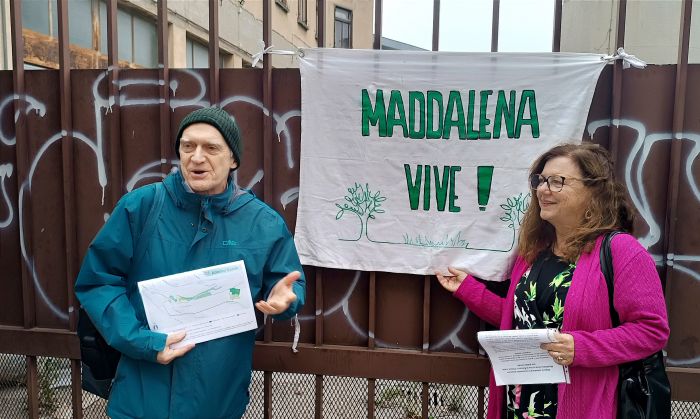 Dopo la votazione in assemblea, Maddalena Vive scrive al Sindaco: Rione vuole una piazza verde!