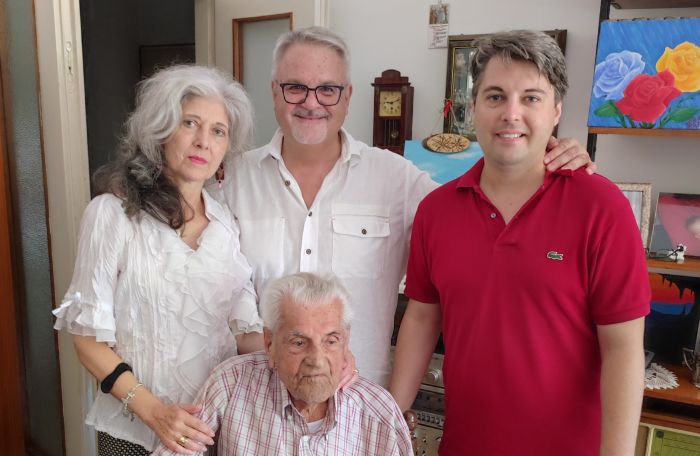 Sergio Stocchi festeggia 102 anni: una vita tra il mare, l’amore e l’orgoglio della famiglia