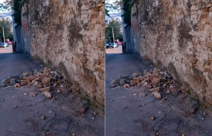 Via Kobler chiusa da quasi un anno dopo il crollo del muro della scuola Sergio Laghi: la denuncia dei residenti