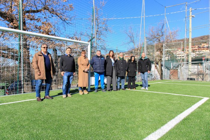 Ultimati i lavori del campo di calcio a 7 ad Altura 
