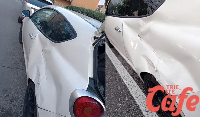 Via Valerio, danneggia un'auto parcheggiata e scappa: caccia al pirata 