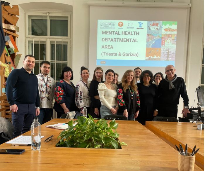 Delegazione Ucraina di professionisti in visita al Dipartimentale Salute Mentale ASUGI