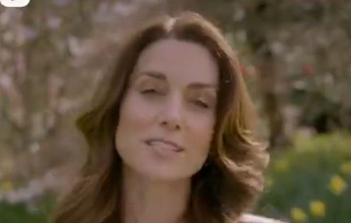 la principessa Kate annuncia in un video, ho il cancro
