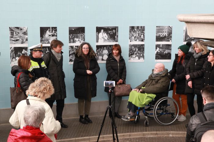 San Nicolò, inaugurata al Mercato Coperto la mostra fotografica di Ugo Borsatti sui 100 anni della fiera