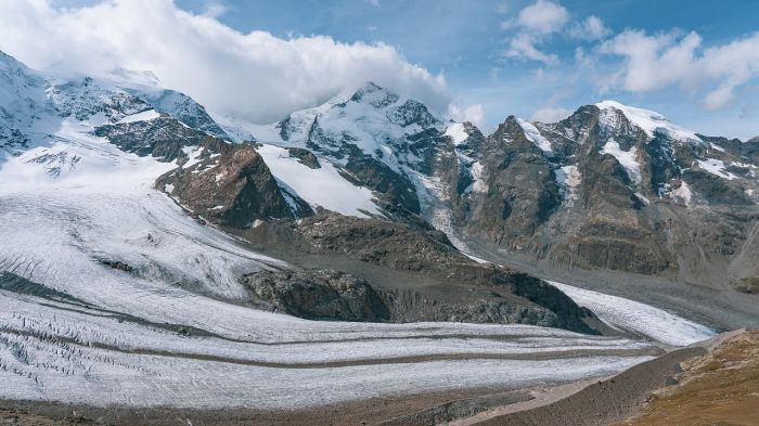 I ghiacciai delle alpi hanno perso 10% volume residuo