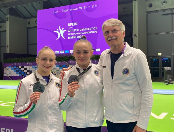 Ginnastica Artistica, le triestine Puato e Gava in azzurro hanno conquistato l'argento agli Europei! 