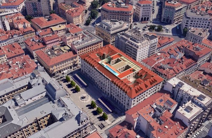 Palazzo Vittorio Veneto a nuovo, 70 milioni per trasformare il cuore di Trieste in un polo multifunzionale