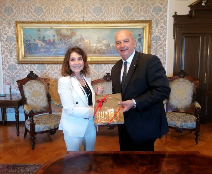 Il sindaco ha incontrato il capo della Rappresentanza della Commissione europea a Milano, competente per l'intero Nord Italia.