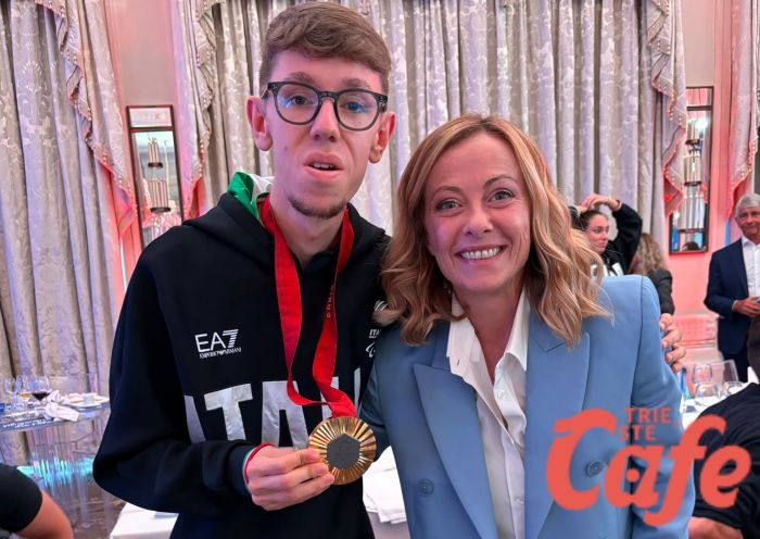 Matteo Parenzan, pranzo di festeggiamenti con Giorgia Meloni 