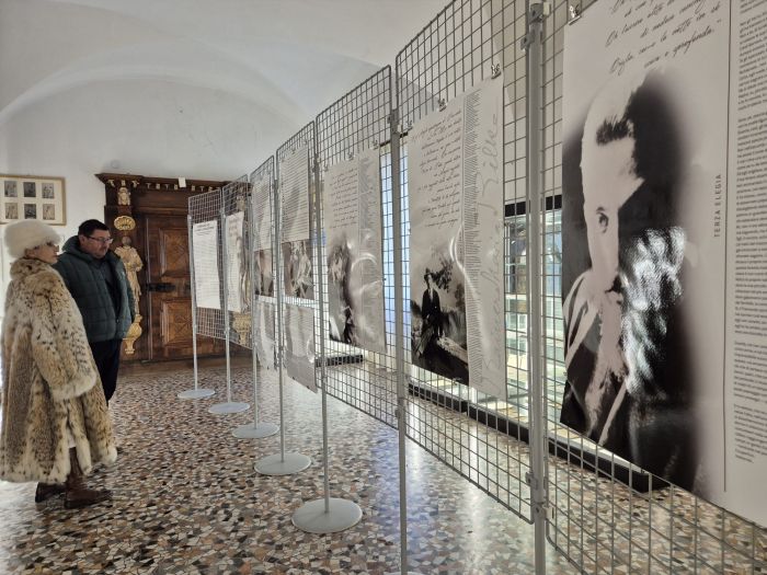 Inaugurazione della mostra su Rainer Maria Rilke al Castello di Duino