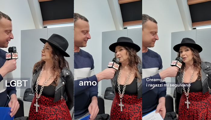 Cristina D'Avena a Trieste Cafe: “Amo la comunità LGBT e loro amano me, ci vogliamo bene da sempre” (VIDEO) 