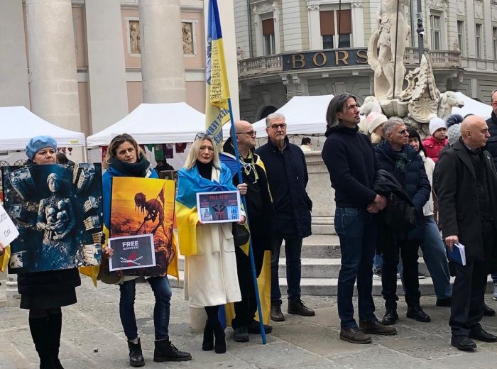 Ucraina, tre anni dall'invasione russa: PD presente alla manifestazione di solidarietà a Trieste (VIDEO) 