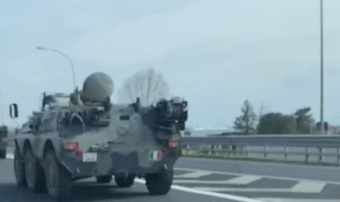 Ugo Rossi (Insieme Liberi): “Nuova colonna militare avvistata sull’A4. Italia verso la guerra?” (VIDEO)