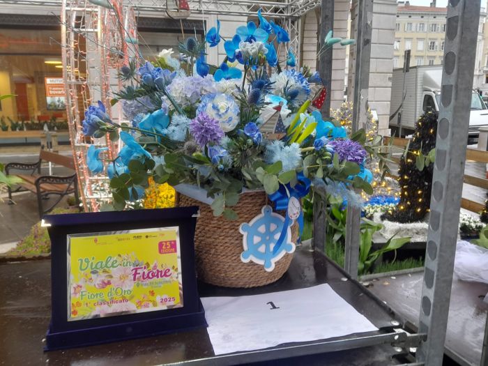 Fiore d’Oro 2025: premiate le composizioni più belle tra profumi e creatività in Viale