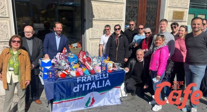 Trieste si mobilita per la Pasqua, Fratelli d’Italia organizza la raccolta per le famiglie in difficoltà