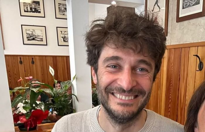 Lino Guanciale a Trieste: pranzo della domenica con piatti tipici al Buffet da Pepi