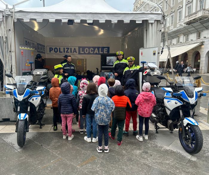 La polizia locale di Trieste al fianco di “Diabete a ruota libera 2025”