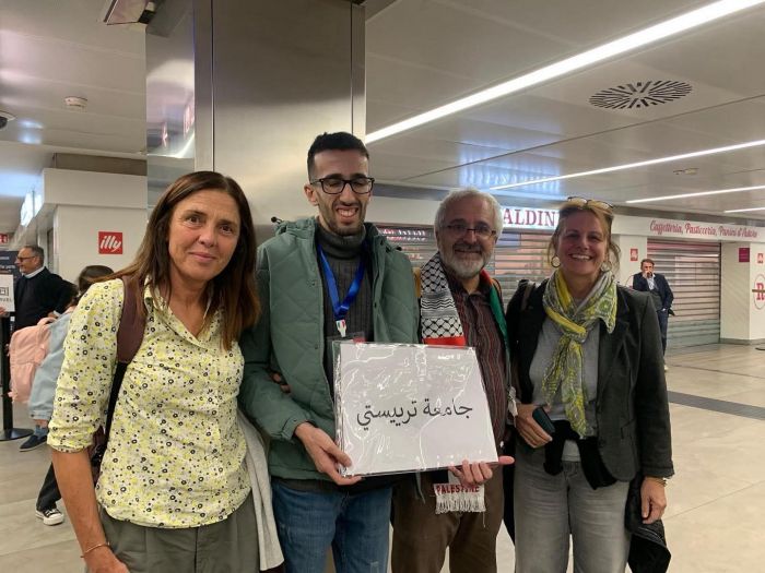 Trieste accoglie Ameer Alzerei, studente palestinese vincitore della borsa IUPALS