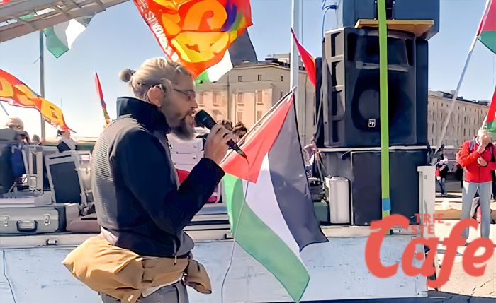 Presidio al porto, Marco Bertali tuona: «Siamo guerrieri del bene, ma divisi non vinceremo» (VIDEO)