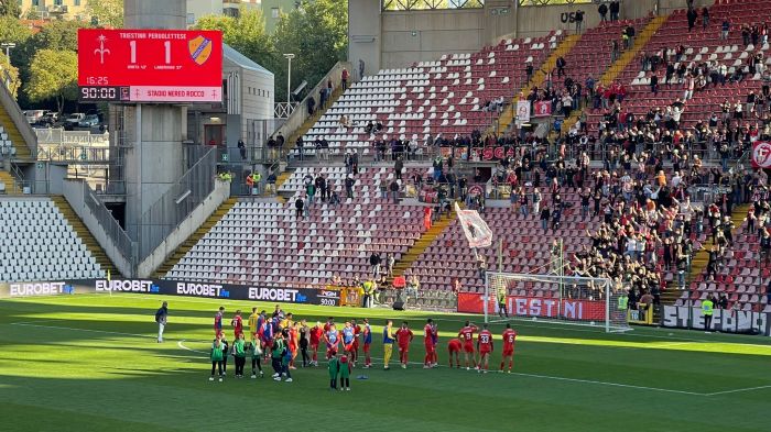 Triestina pareggia in casa contro la Pergolettese