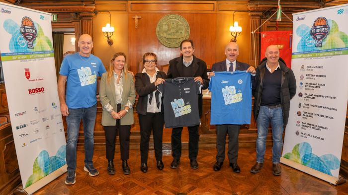 Trieste e Sesana unite nel segno dello sport: torna la “No Borders Euro Cup” di basket under 16