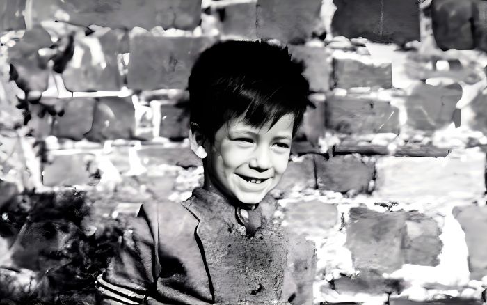 Lo scrigno dei ricordi, il piccolo Sebastiano Visintin 