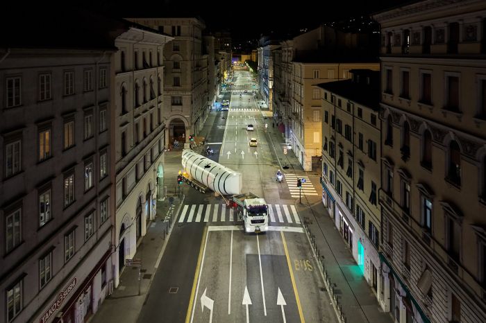 ll Batiscafo Trieste è arrivato nella notte al Museo de Henriquez