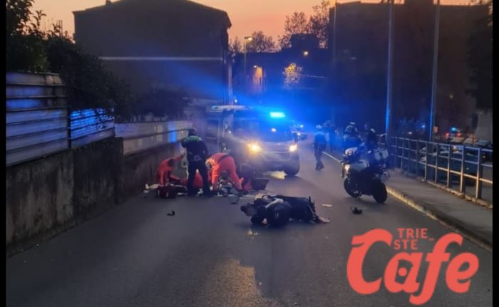 Grave incidente in via Miani: scooterista rianimato sul posto e trasportato in codice rosso