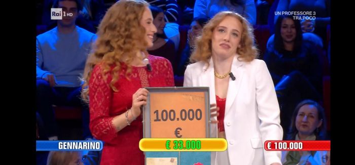 Le gemelle di Trieste Alessia e Gaia ad Affari tuoi: una corsia da record, un finale amarissimo!