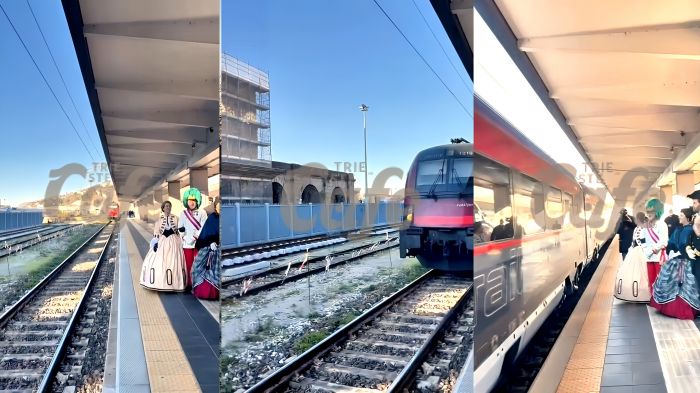 Trieste-Vienna, il primo Railjet entra in stazione: nuovo collegamento europeo (VIDEO)