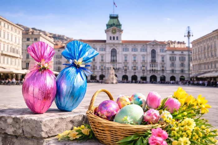 Non solo Carnevale: il triestino che ama le feste guarda già alla Pasqua e alle uova di cioccolato