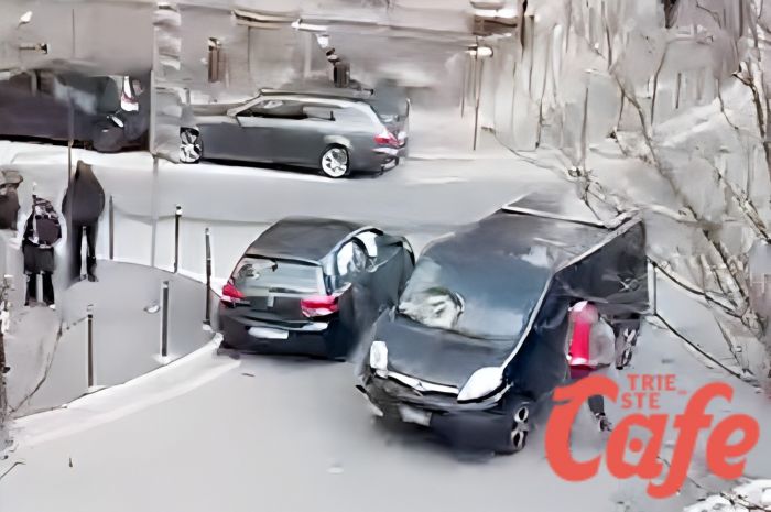 Impatto tra due auto in zona Largo Sonnino, disagi nel cuore della viabilità cittadina (VIDEO) 