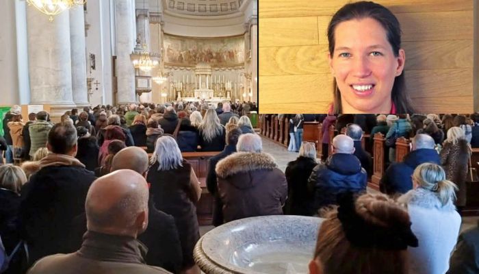 Un’intera comunità per Veronica, chiesa gremita per un addio carico di emozione