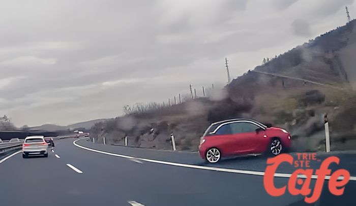Incidente tra Duino e Lisert, auto perde il controllo: nessun ferito  (VIDEO) 