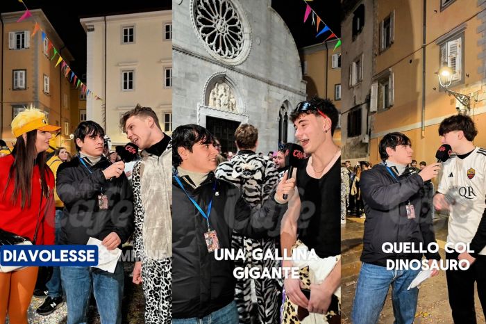 Carnevale a Muggia, tra galline giganti e melanzane gonfiabili: quale il costume più folle? (VIDEO) 