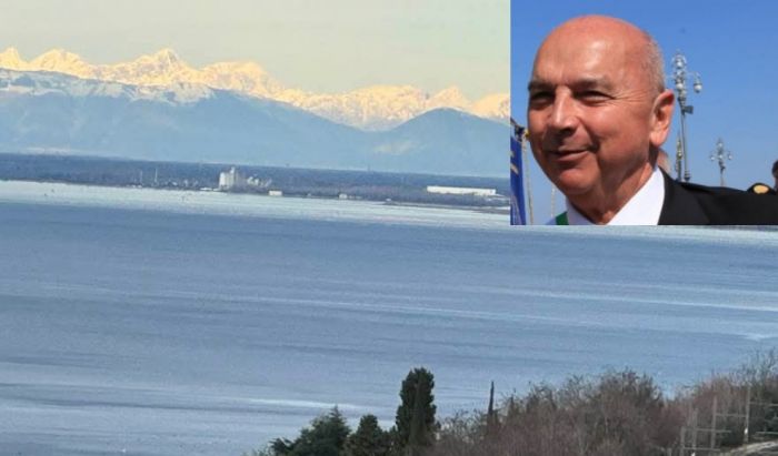 Trieste ritrova il sole, Dipiazza saluta la città con un messaggio che profuma di serenità