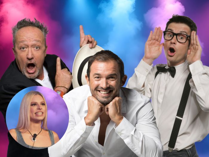 Risate in scena al Perla: Cavallari, Impastato e Fontana protagonisti del live