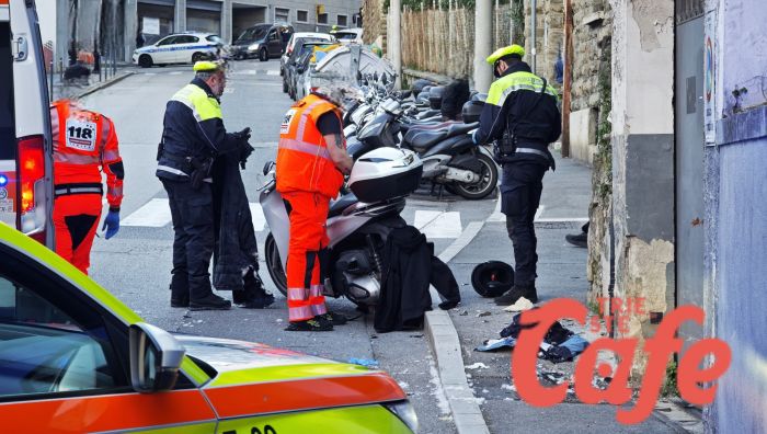 Schianto in scooter lungo via Cologna, scattano i soccorsi: traffico rallentato e accertamenti in corso