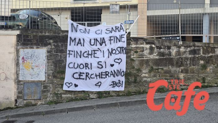 Messaggio d’amore o appello disperato? Il giallo del lenzuolo in via del Destriero