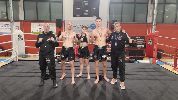 Orgoglio triestino al Clash of Warriors 2”: tre vittorie su tre nel contatto pieno