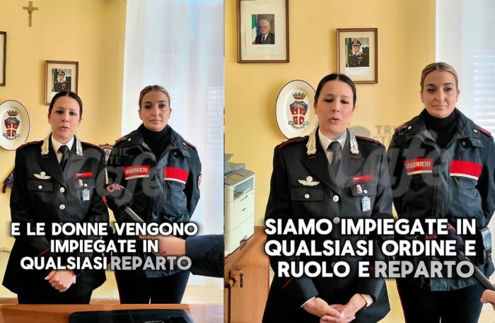 Trieste, Comandante Mossenta: “Nell’Arma dei Carabinieri le donne operano in ogni reparto” (VIDEO) 