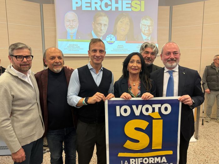 Monfalcone, sala gremita per il sì al referendum giustizia: Lega lancia l’ultima settimana di campagna