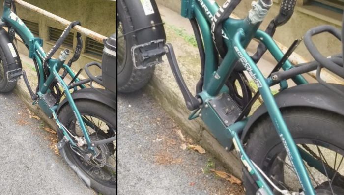 Furto di e-bike a Roiano, appello social per ritrovare la bicicletta rubata