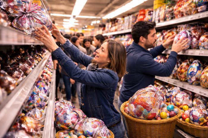 Trieste, corsa alle ultime uova di Pasqua: supermercati presi d’assalto alla vigilia