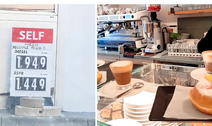 Triestina tra benzina e confine: “Con quello che risparmio mi godo la colazione, GNAM'