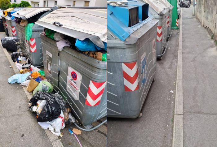 Degrado rifiuti, Codarin: “Cittadini incivili, ma problema risolto in poche ore”
